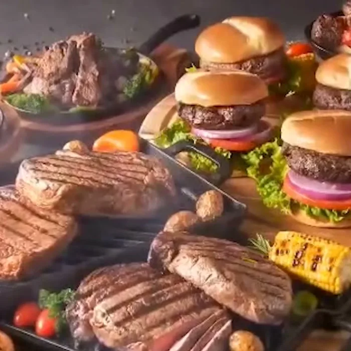 Festin de steaks et burgers Riverbend Ranch